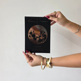 lunar reveal print - 1 moon - small