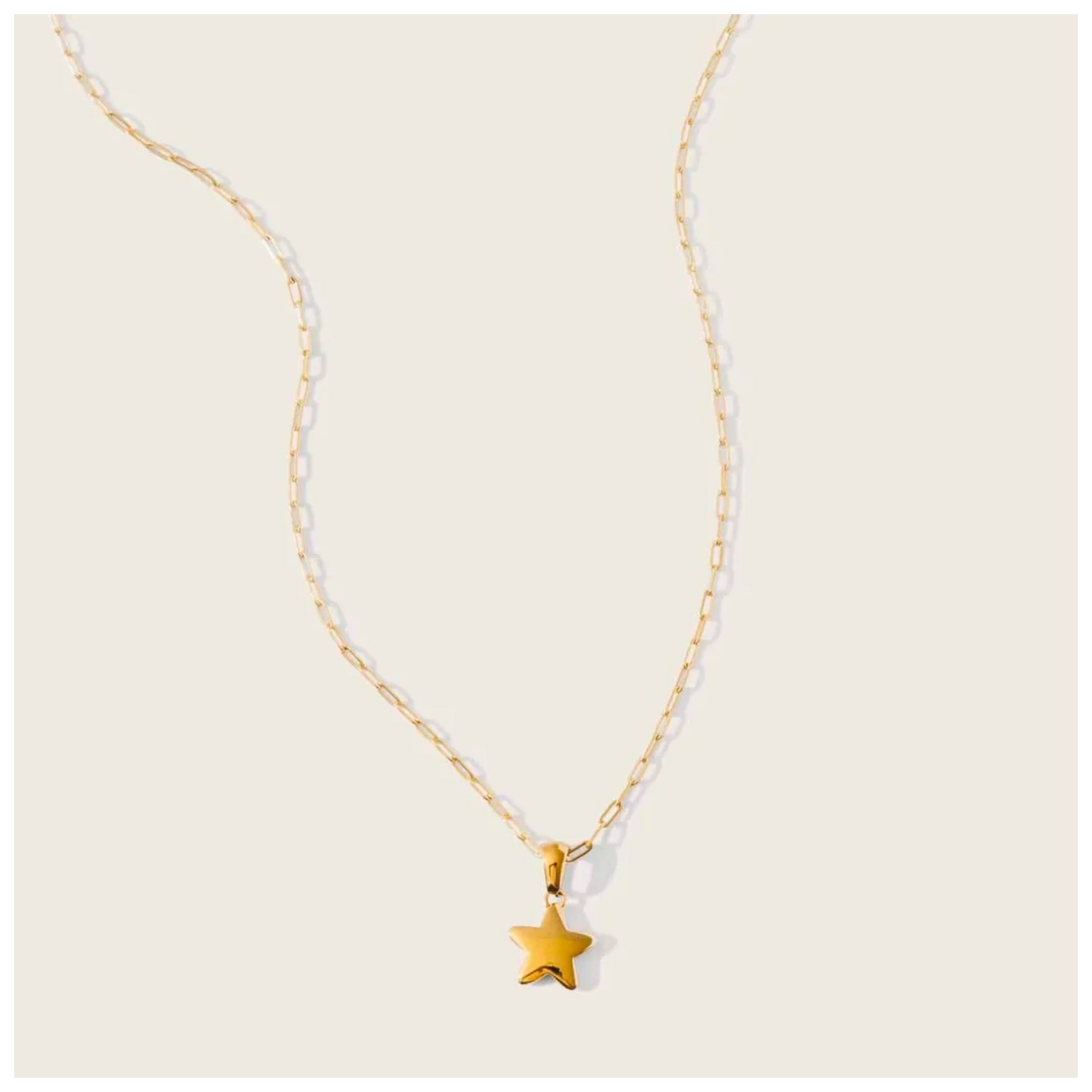 Star Bright Necklace in Gold