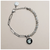 Bhavana Crystal Bracelet- in Grey Agate