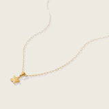star bright necklace in gold