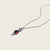 Pink Moon Black Cat on the Moon Necklace