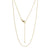 Yellow gold adjustable 16-20 Inch chain