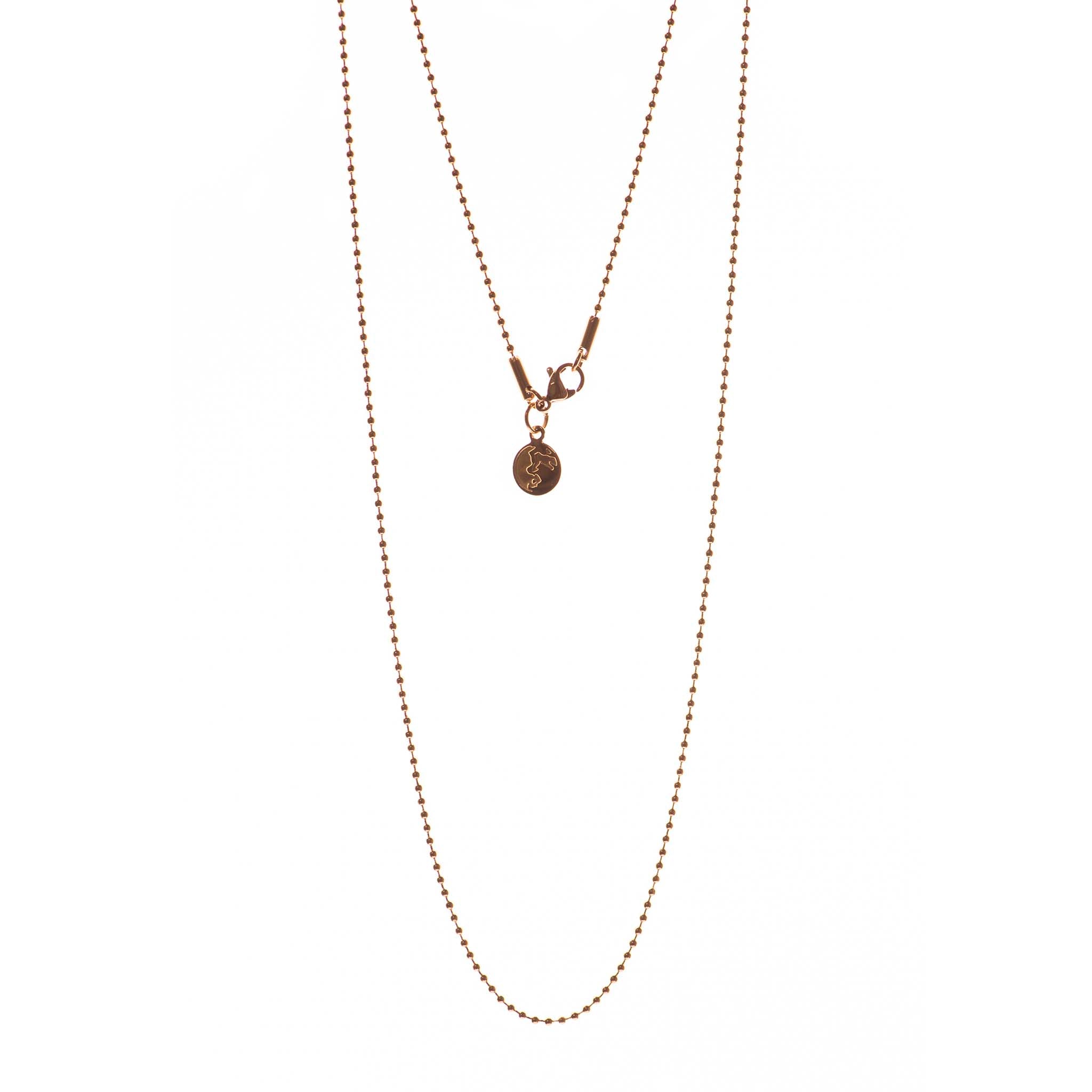 28” Rose Gold Beaded | chain_size , img_hide