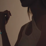 mini satellite bracelet in gold