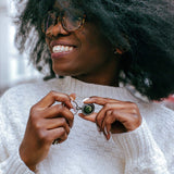 regio keychain in pewter