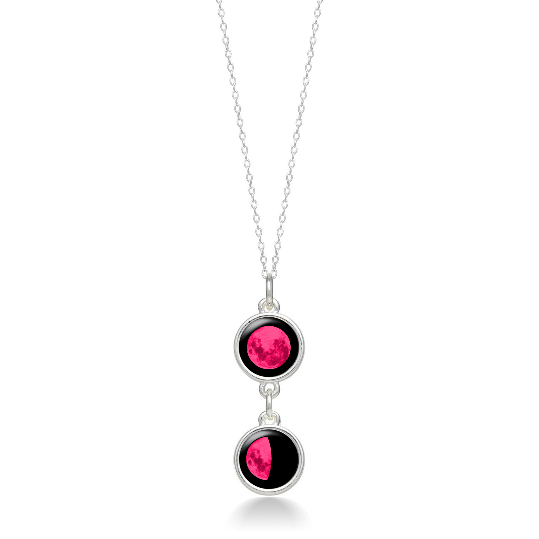 Pink Moon Mini Ituri Necklace