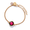 pink moon birthstone pallene bracelet in gold