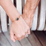 pallene bracelet in gold