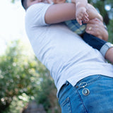 regio keychain in pewter