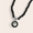 bhavana crystal necklace - black agate