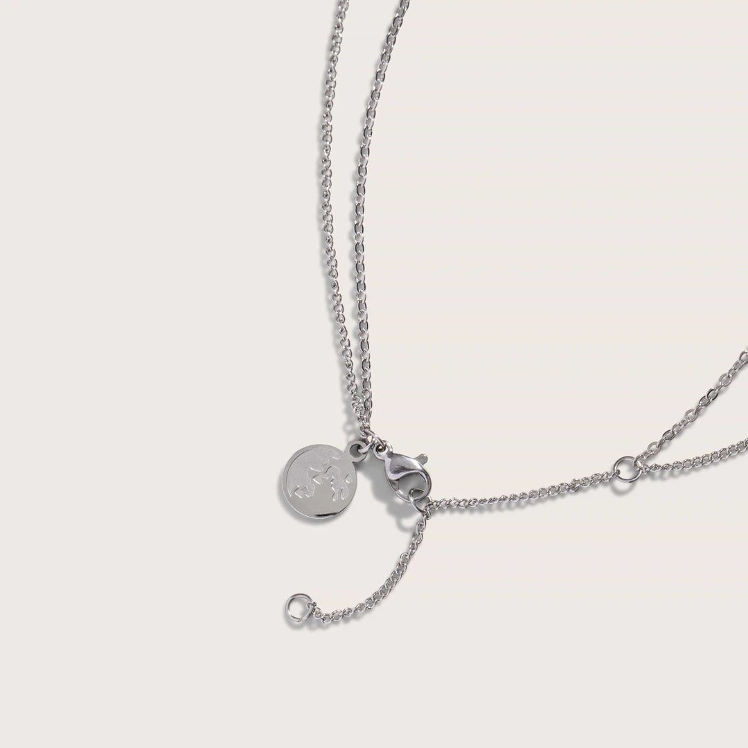 The Stella Necklace in Stainless Steel