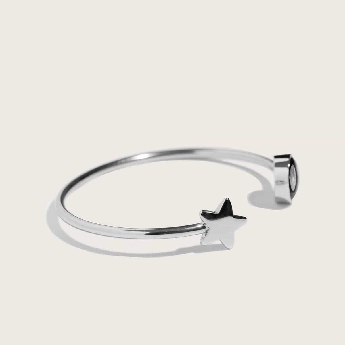 Crepuscule Cuff in Stainless Steel