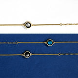 pallene bracelet in gold