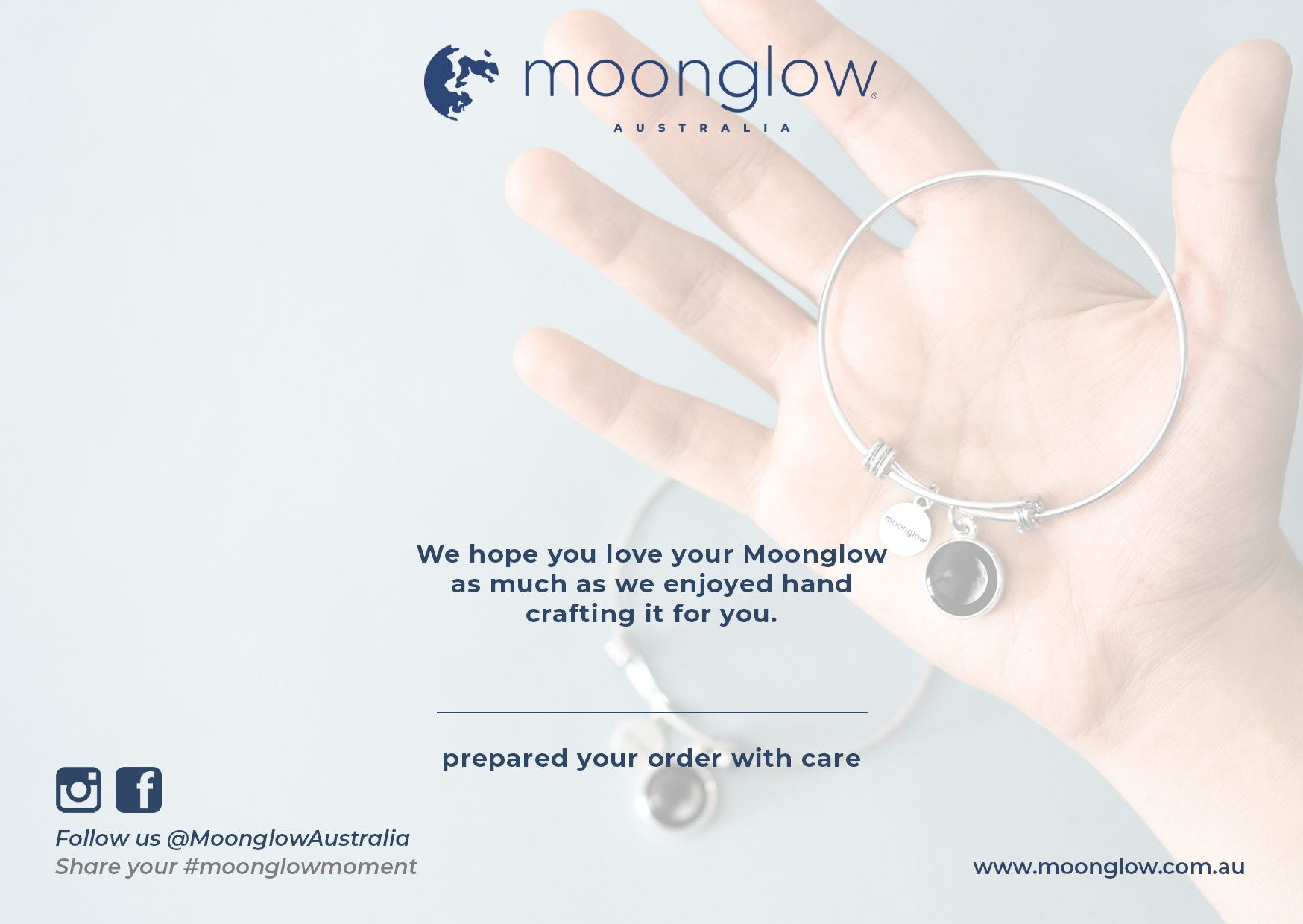 FREE Promo Postcard Moonglow Australia