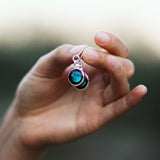 celestial moonrise earrings